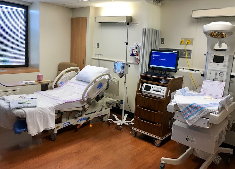 Peconic Bay Medical Center maternity room