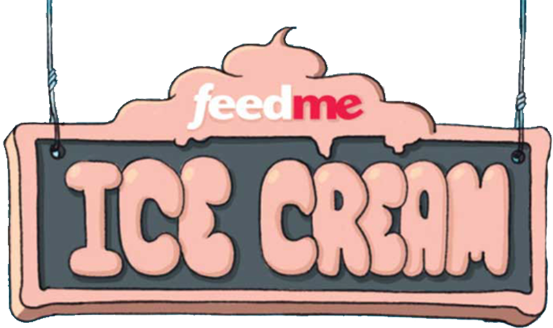 Ice Cream Sign Logo