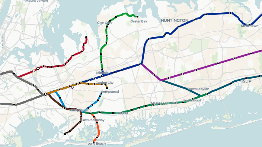 Transit Map - nextLI - Newsday