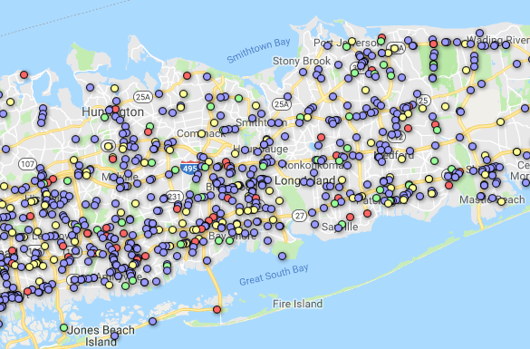 Fatal car accidents on Long Island - NMGDB