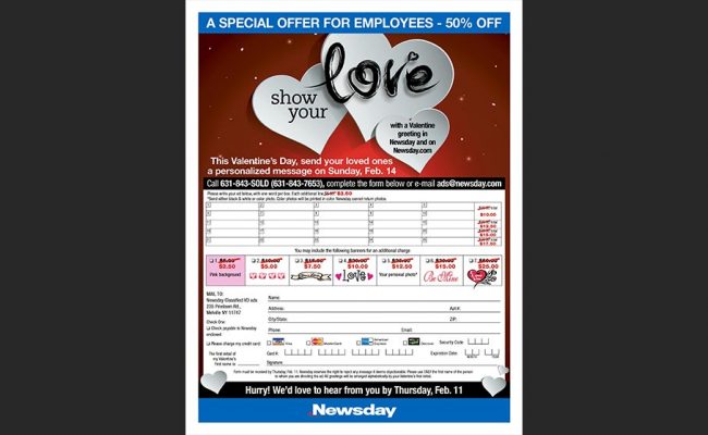 02_EmployeeDiscountValentineMessage_Flyer