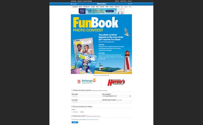 funbook-photo-contest-landing-page