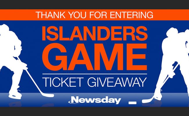 IslandersTicketSweepstakesTHANKS