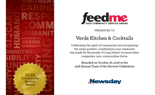 CommunityServiceAward_VerdeKitchen